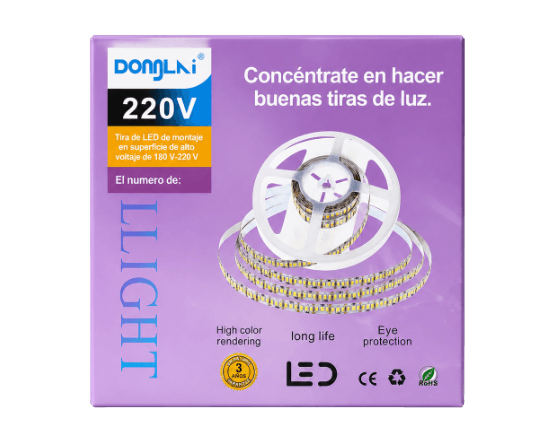 Cinta LED 220V 240D 10M
