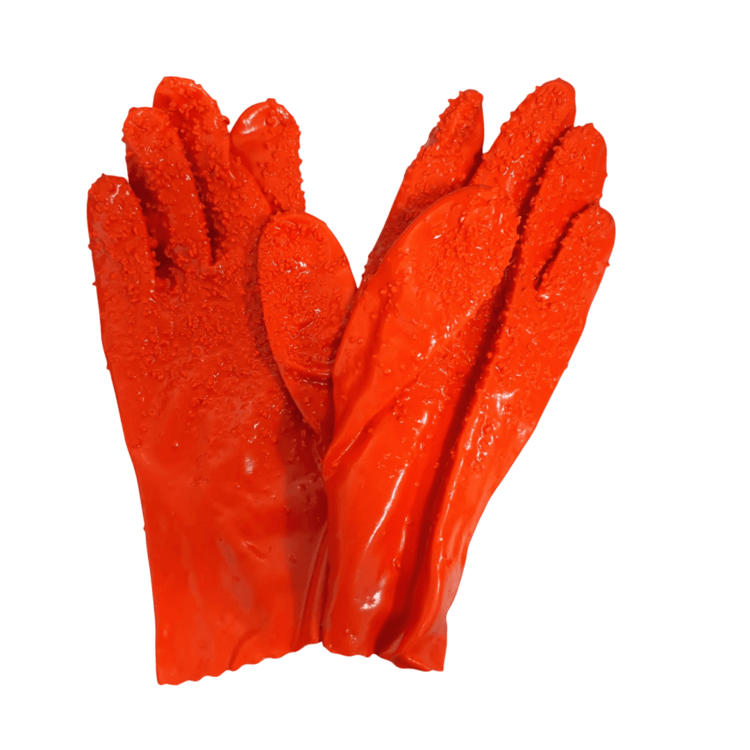 Guante 518 Naranja Antideslizante