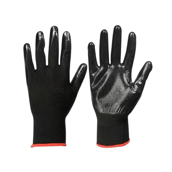 Guante Negro S518 Nylon